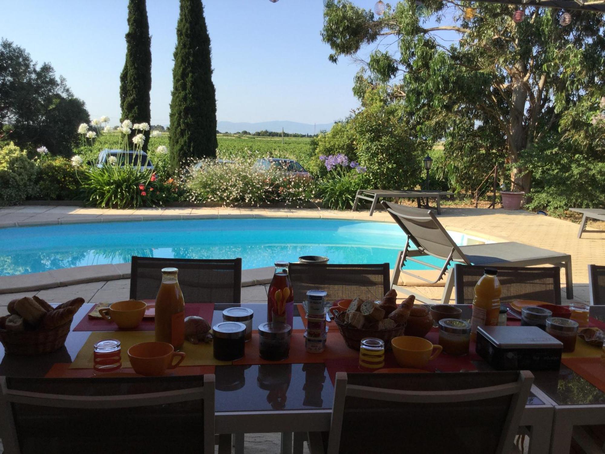 Mas Soleil Et Vignes Bed & Breakfast Saint-Hippolyte  Exterior photo
